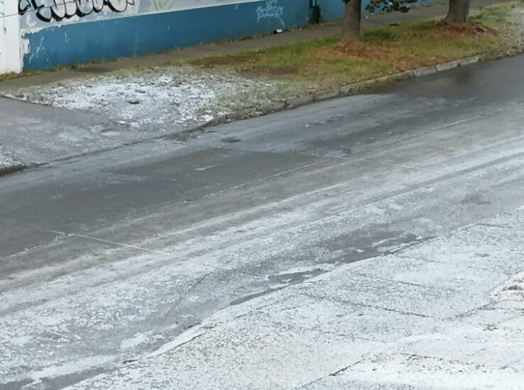 Aumentan los accidentes peatonales debido a la escarcha en Punta Arenas