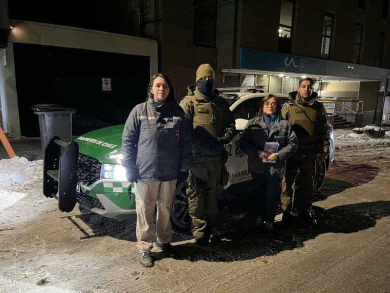 Se realizó ronda nocturna de fiscalización en Punta Arenas contra la trata de personas