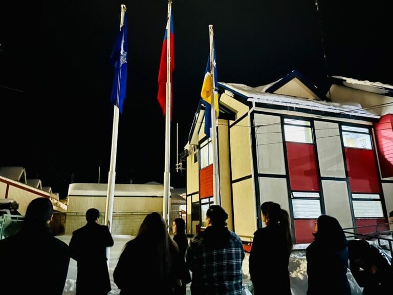 La PDI en Puerto Williams conmemora su 91° aniversario pese a las adversas condiciones climáticas