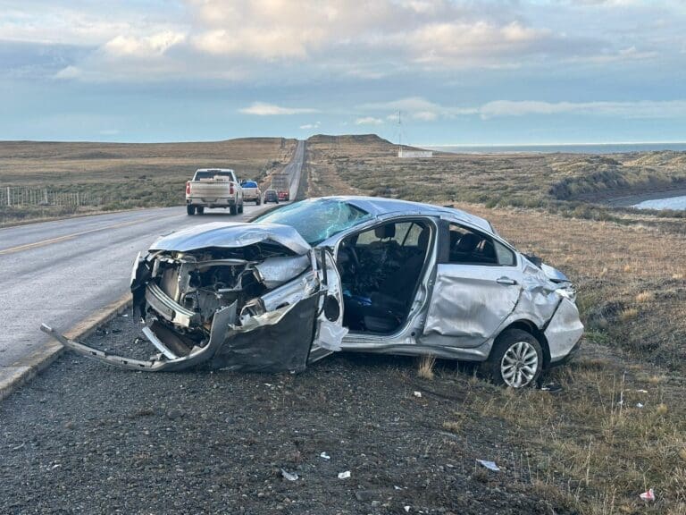 Trágico accidente en la Ruta CH25 de San Gregorio: conductor argentino fallece en el lugar