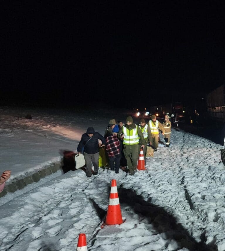 Trágico accidente de tránsito en ruta a Puerto Natales deja dos víctimas fatales