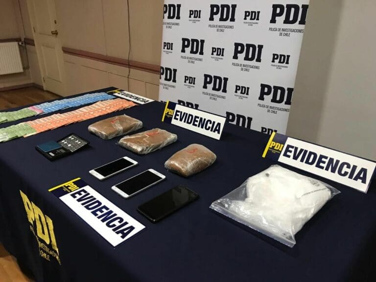 Se expulsó de Chile a extranjero por tráfico de drogas: detalles sobre la medida adoptada por la PDI