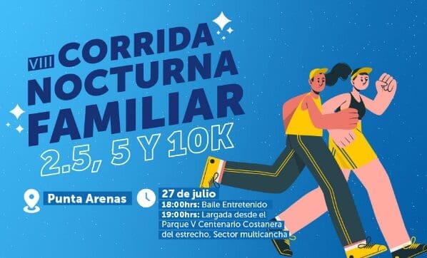Lanzan la octava edición de la Corrida Nocturna Familiar a realizarse a fines de este mes