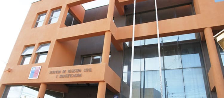 Oficina de Registro Civil cerrada por contingencia sanitaria