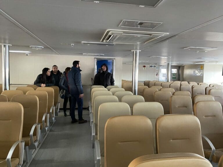 Se realiza mantención del ferry Yaghan y es reemplazado por el Kawéskar