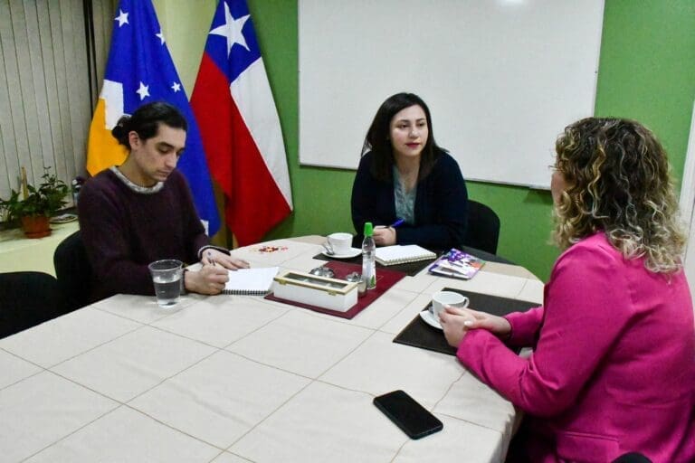 Delegada Calisto sostiene su primer saludo protocolar con gestora local de Prodemu