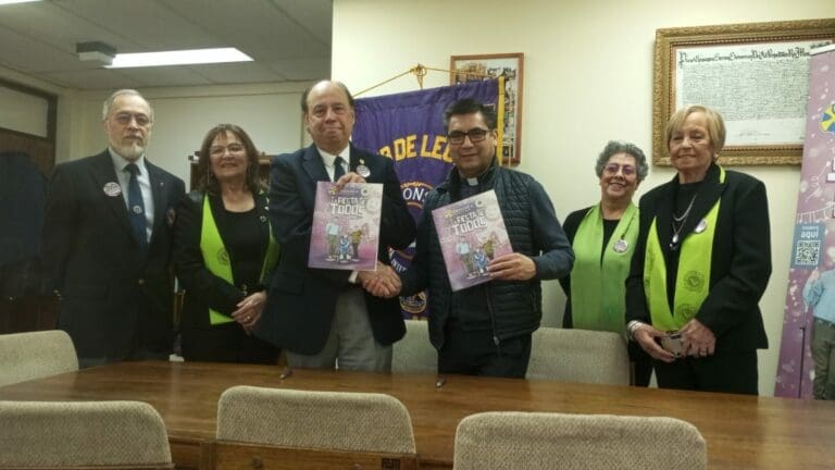 Convenio de colaboración entre Club de Leones Cruz del Sur y Obispado de Punta Arenas por las Jornadas por la Rehabilitación 2024