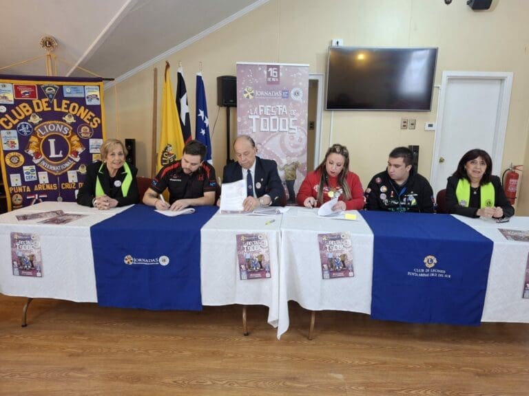 Club de Leones firma convenio con agrupaciones locales para promover la solidaridad en Jornadas de Rehabilitación