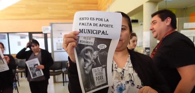 Funcionarios de Afusam Natales se movilizan por problemas en Cesfam Juan Lozic