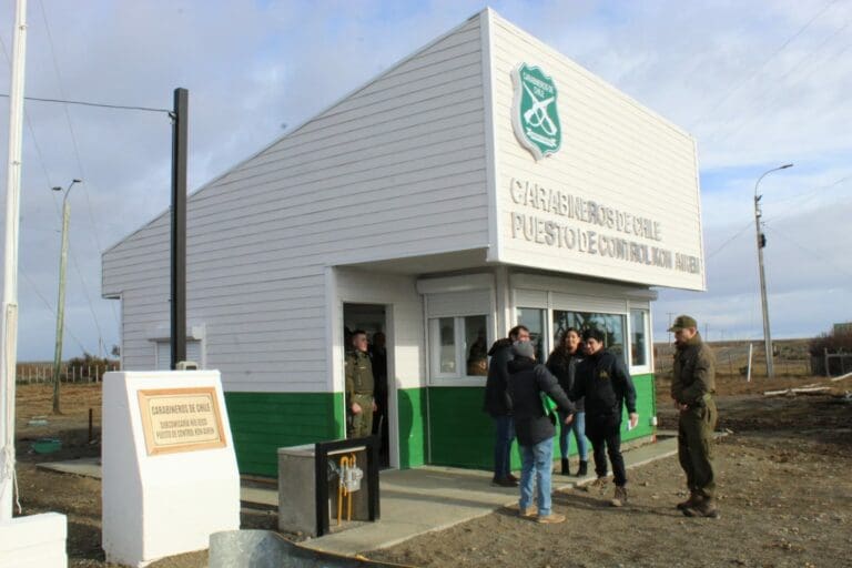 Punto de Control Kon Aiken en marcha: nuevo proyecto fortalece seguridad vehicular en Punta Arenas