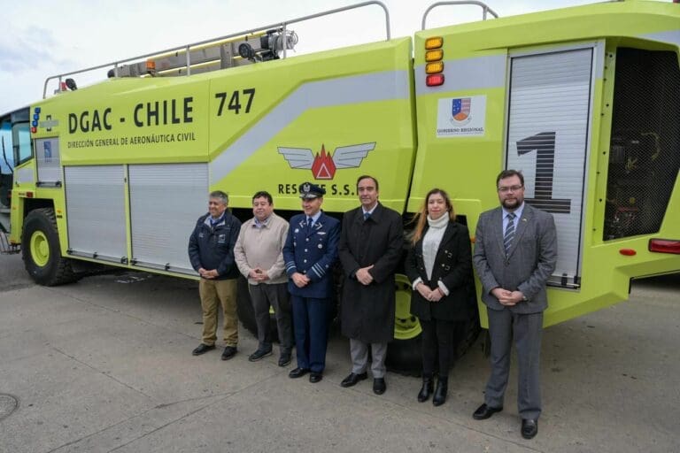 Aeródromo de Puerto Natales refuerza seguridad con nuevo equipo de emergencias