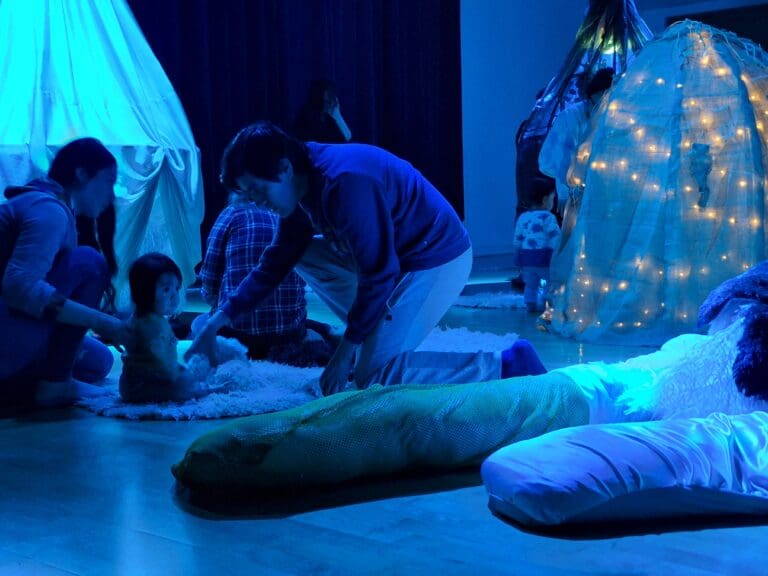 Se realizó exitosa presentación de la instalación inmersiva para bebés 