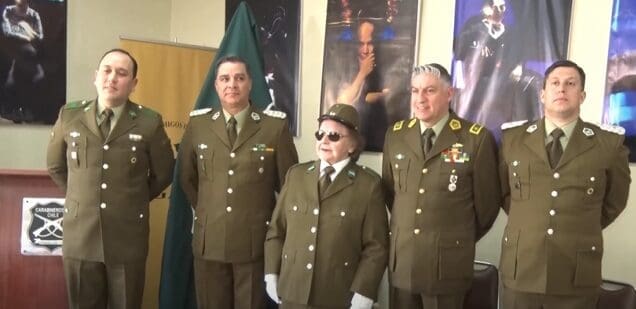 Integrante de Agaci es nombrada Carabinera Honoraria en emotiva ceremonia
