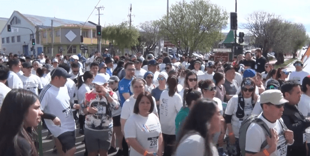 Más de 700 personas participaron en la Corrida de las Jornadas por la Rehabilitación en Magallanes