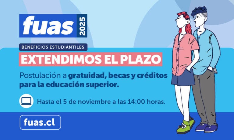 Mineduc extiende plazo de postulación a la Gratuidad y Beneficios Estudiantiles para la Educación Superior 2025