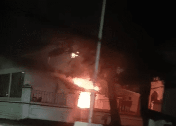 Incendio en Pudeto es controlado por personal del Ejército y Bomberos