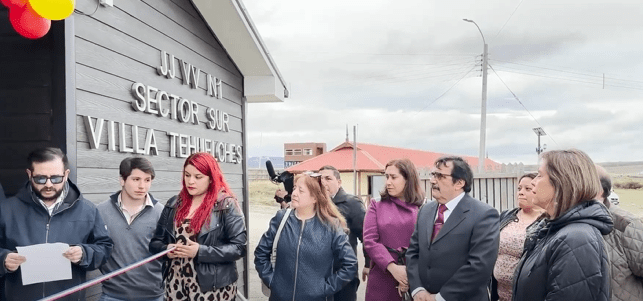Una renovada junta de vecinos y una nueva Casa para la educación construyeron en Villa Tehuelche