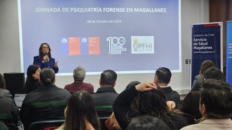 Servicio de Salud Magallanes y Seremi de Salud impulsan 1ra Jornada de Psiquiatría Forense