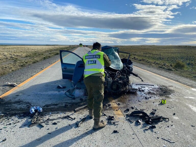 Accidente fatal en la ruta CH-255: colisión frontal deja un fallecido y varios lesionados