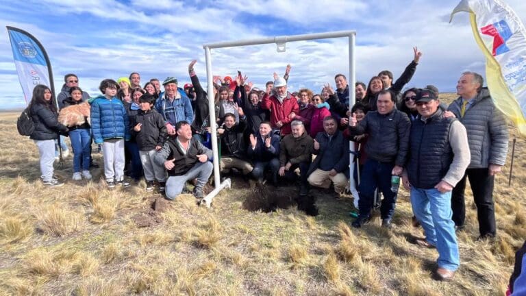 Comienza la construcción de las primeras viviendas sociales en Cerro Sombrero, Tierra del Fuego