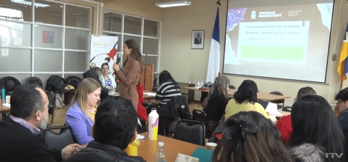 Profesionales de colegios de Punta Arenas participaron en Jornada de Formación de la Red de Convivencia Educativa
