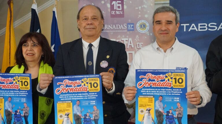 Tabsa organiza la PingüiJornada: un viaje solidario en beneficio de las Jornadas por la Rehabilitación en Magallanes