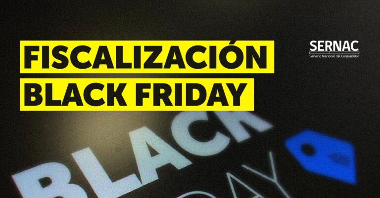 Sernac fiscalizará a empresas durante el Black Friday para proteger los derechos de los consumidores