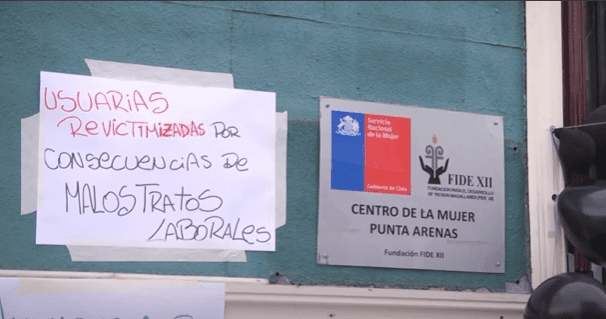 Funcionarios del Centro de la Mujer inician paralización parcial por sueldos impagos en Punta Arenas