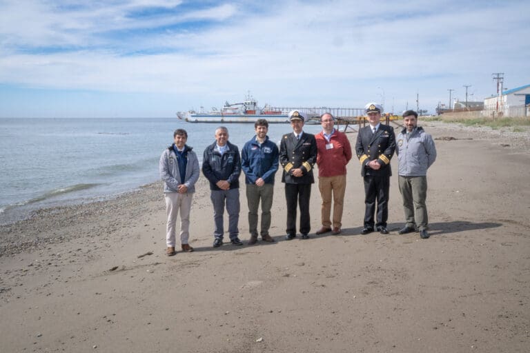 Armada de Chile avanza en la construcción de nueva infraestructura portuaria en Punta Arenas
