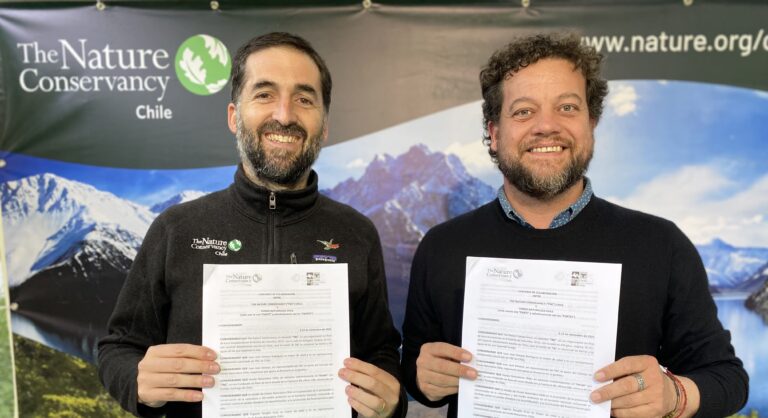 TNC Chile y Fondo Naturaleza Chile firman alianza para impulsar el financiamiento de la conservación de la biodiversidad
