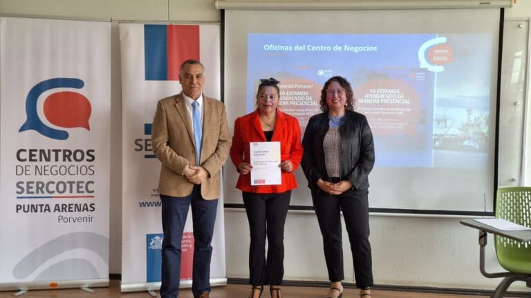Emprendedores de Tierra del Fuego reciben fondos de Sercotec para potenciar sus negocios