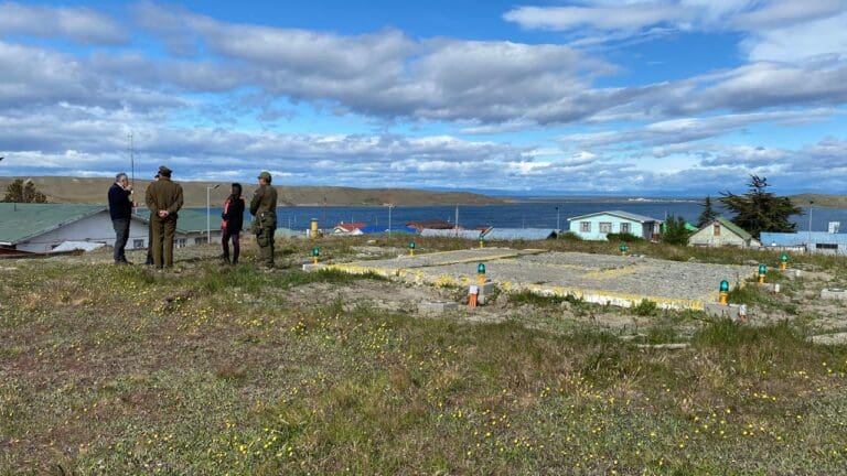 Proyectan nuevo helipuerto para la comisaría de Carabineros en Porvenir
