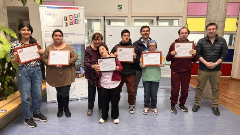 Fosis beneficia a jóvenes y adultos con discapacidad a través del programa “Camino a la Inclusión Laboral”