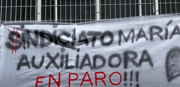 Obispo de Punta Arenas se reúne con sindicato del Colegio María Auxiliadora de Porvenir por paro de brazos caídos
