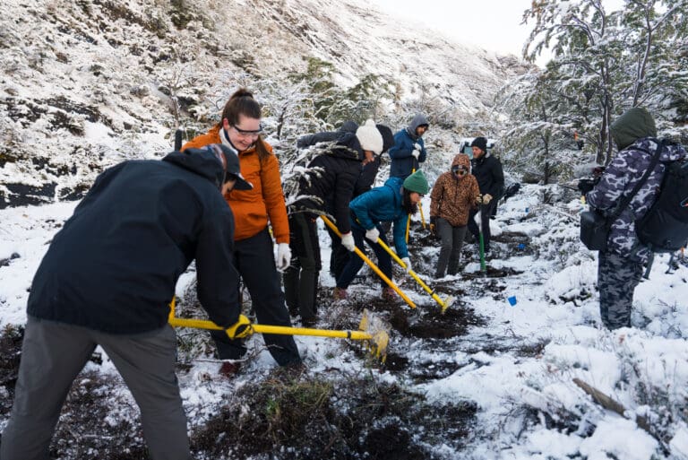 Nuevo sendero sostenible en el Parque Nacional Torres del Paine entra en su etapa final