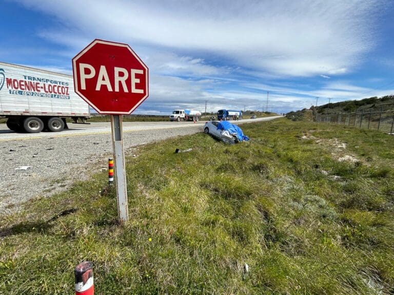 Grave choque frontal en Cabo Negro deja una persona fallecida