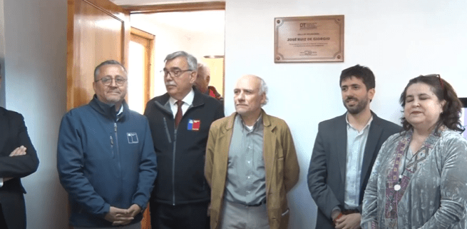 Dirección del Trabajo conmemora 100 años con homenaje a José Ruiz de Giorgio