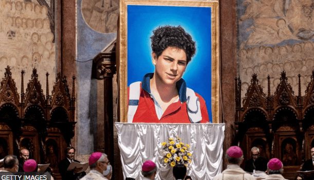 Reliquia de Carlo Acutis, el 