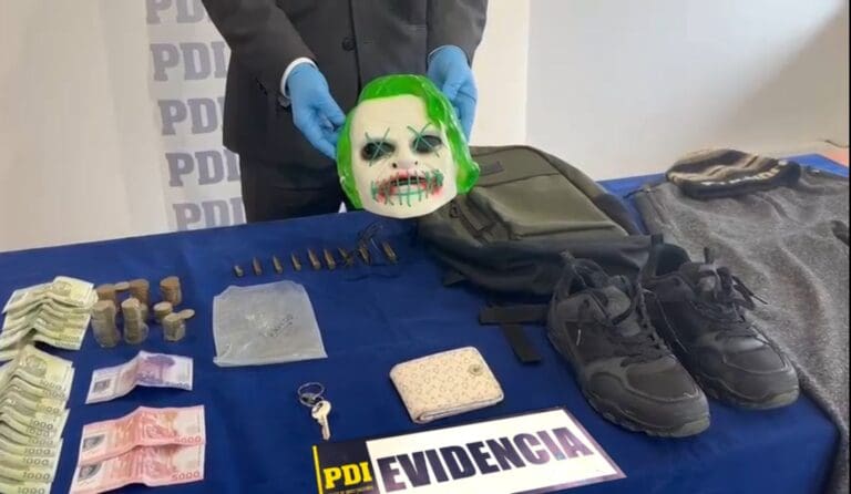 Detienen a sujeto por serie de robos en Puerto Natales: utilizaba máscara de villano para evitar ser identificado
